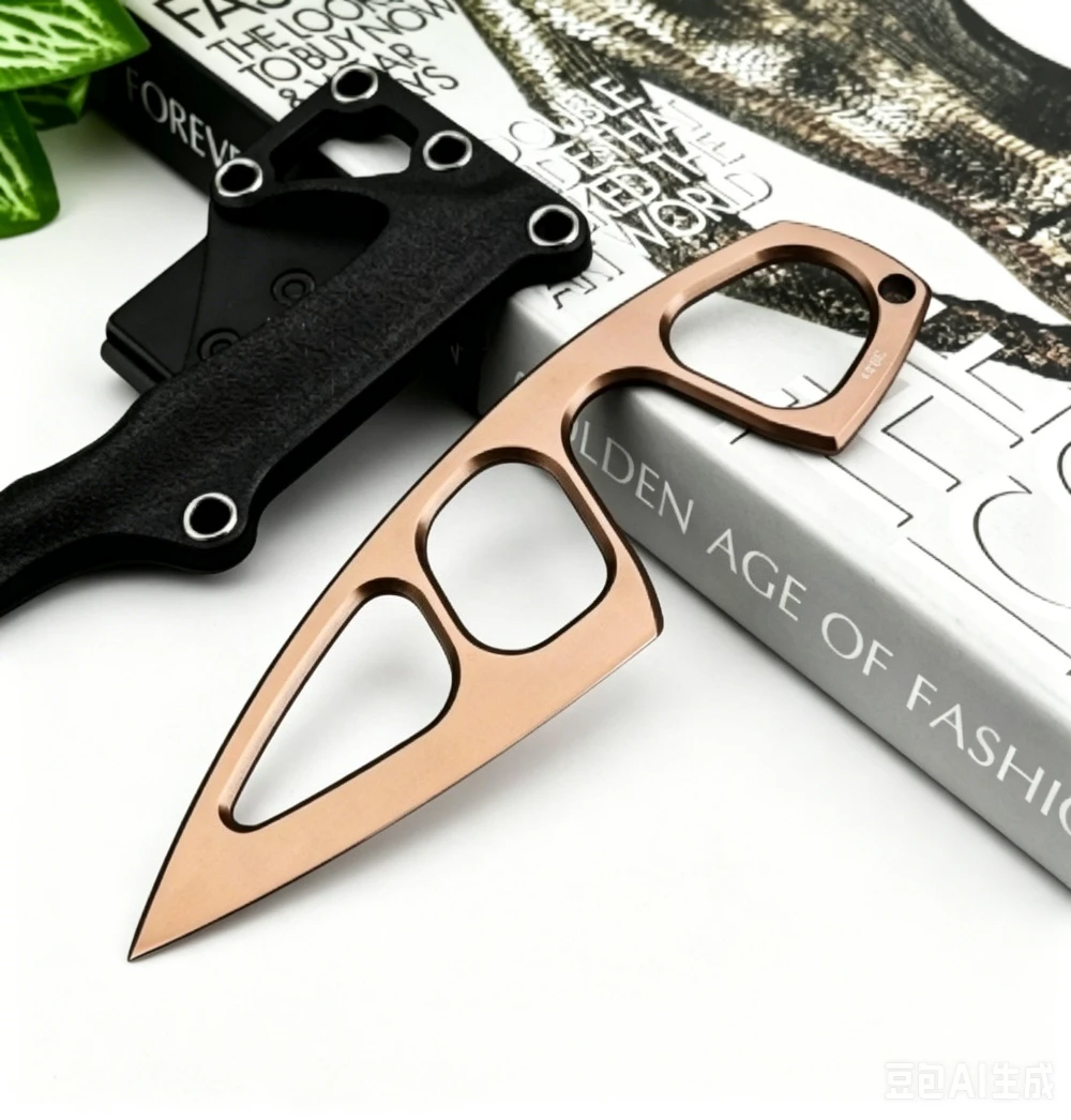 Edc Pocket Carry Fixed Blade - Nóż z wysoką twardością ostrza 440C,