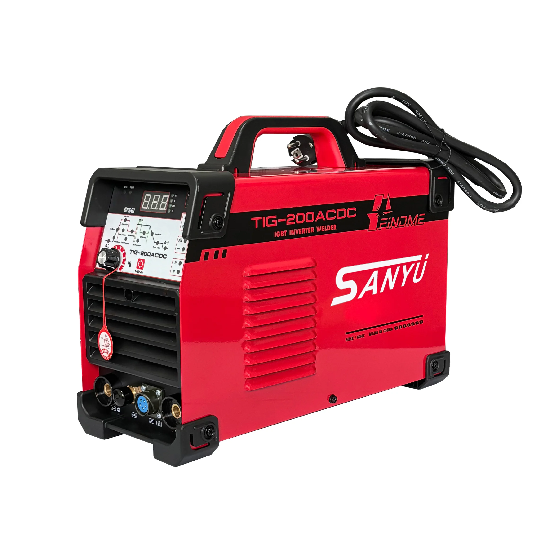 TLF TIG-200A AC DC Schweißgerät SANYU WIG/MMA Inverter Schweißen IGBT Pulse Argon Arc Welder