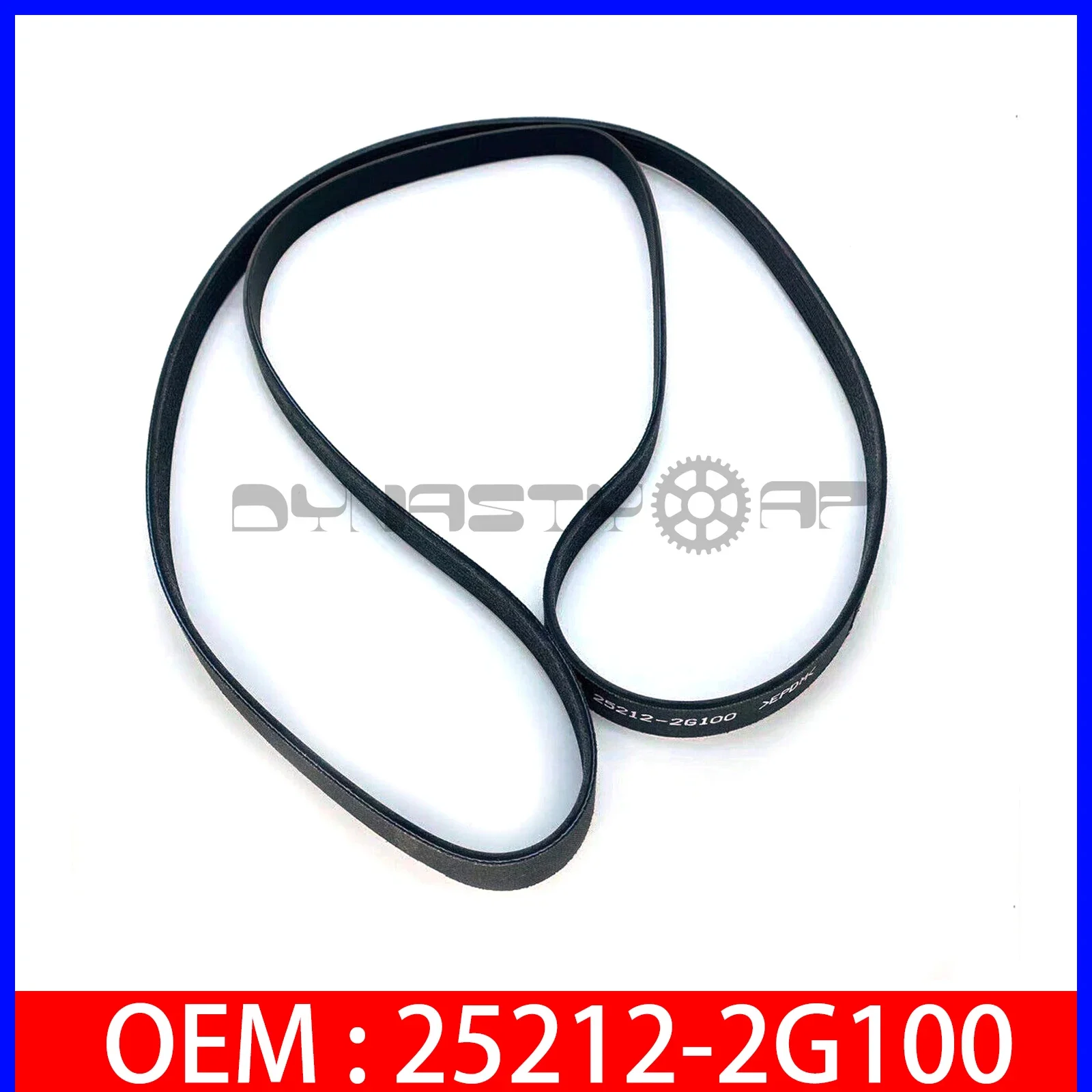 252122G100 New  Serpentine Ribbed Drive Fan Belt  For Kia Sorento 25212-2G100