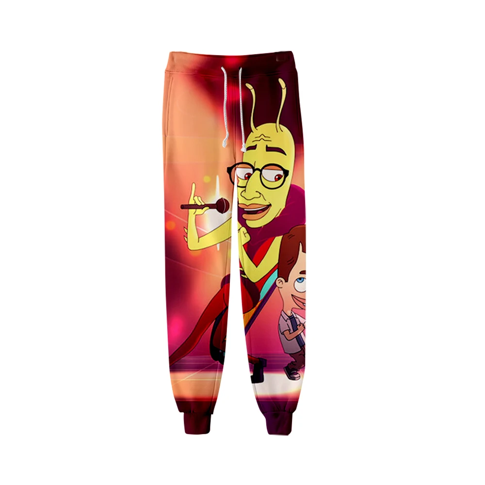 Big Mouth Pants Unisex Jogger Pant Women Men Trousers Harajuku Long Sweatpants 90s Japanese Anime 3D Pants