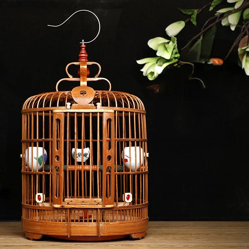 

Outdoors Carrier Parrot Bird Cages Large Wooden Budgie Bird Cages Canary Breeding Vogelhuisjes Voor Buiten Pet Products WZ50BC