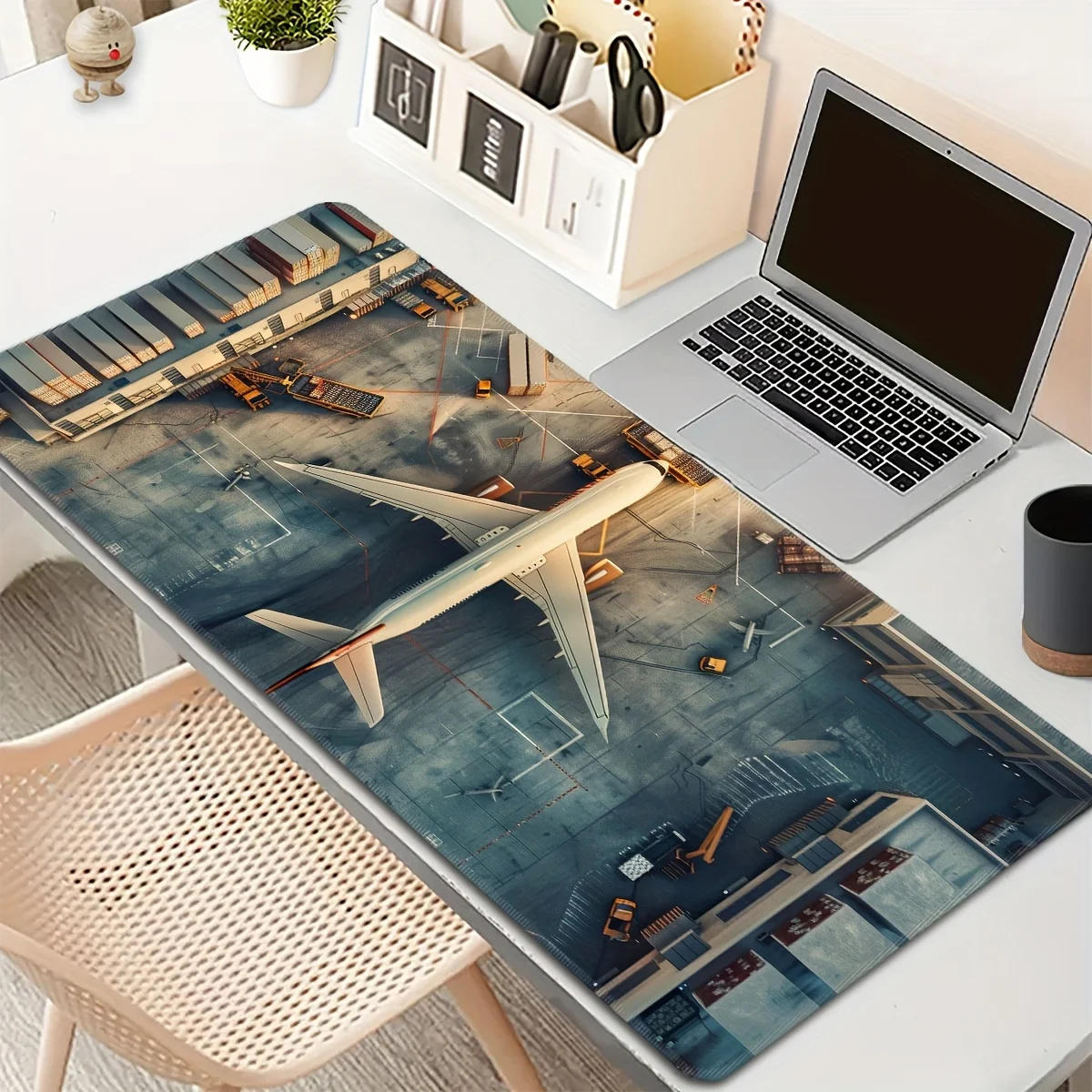 

Airplane Fighter Design Mouse Pad Hot Large Computer Office Game Table Mat XXL Rubber Anti-slip Keyboard Mousepad Long Desk Pads