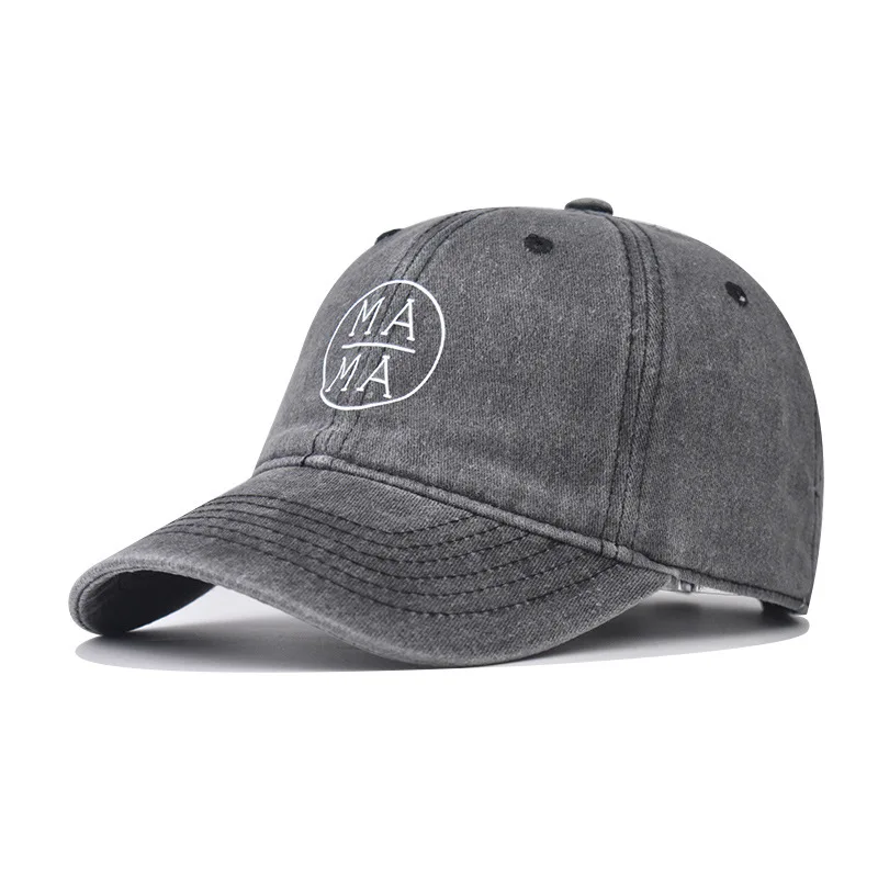 

New Outdoor Washed Vintage MAMA Baseball For Men And Women Unique Hundred Towers Distressed Dad Hat