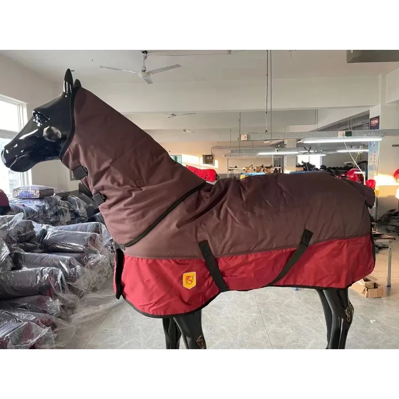 Winter Thickened Horse Belt Neck, Foal Clothes, New Cold-proof and Waterproof Horse Clothes