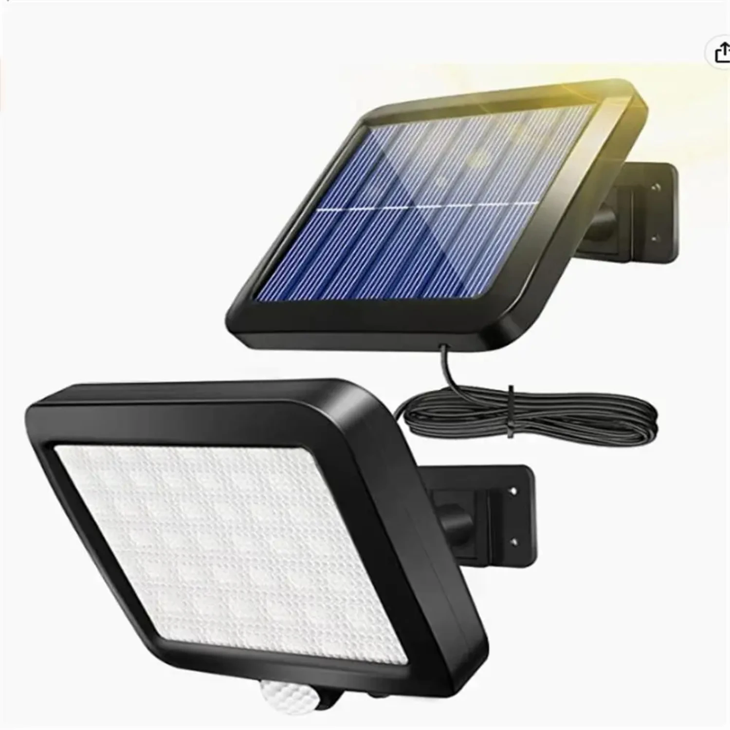 

New Enhanced Solar Power Outdoor Motion Sensor Light with 56 Bright and Reliable LED - Ideal for Patio, Yard, Deck, Garage, Driv