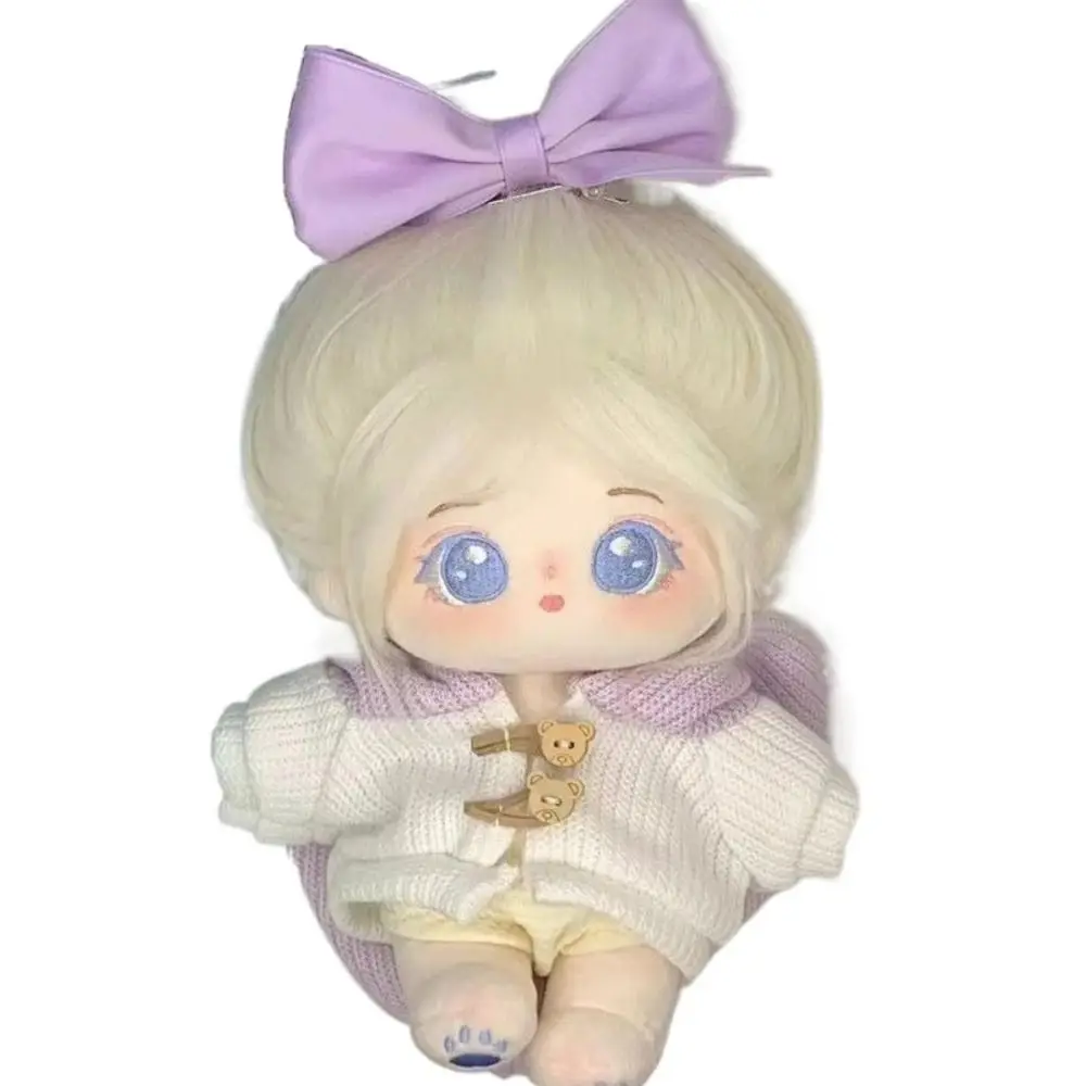 Vêtements de beurre de coton pour filles, tenue de robe Aazole, sweat à capuche mignon, jouets en peluche imbibés décontractés, vêtements Kiev illage, cadeau de mariage, 20cm