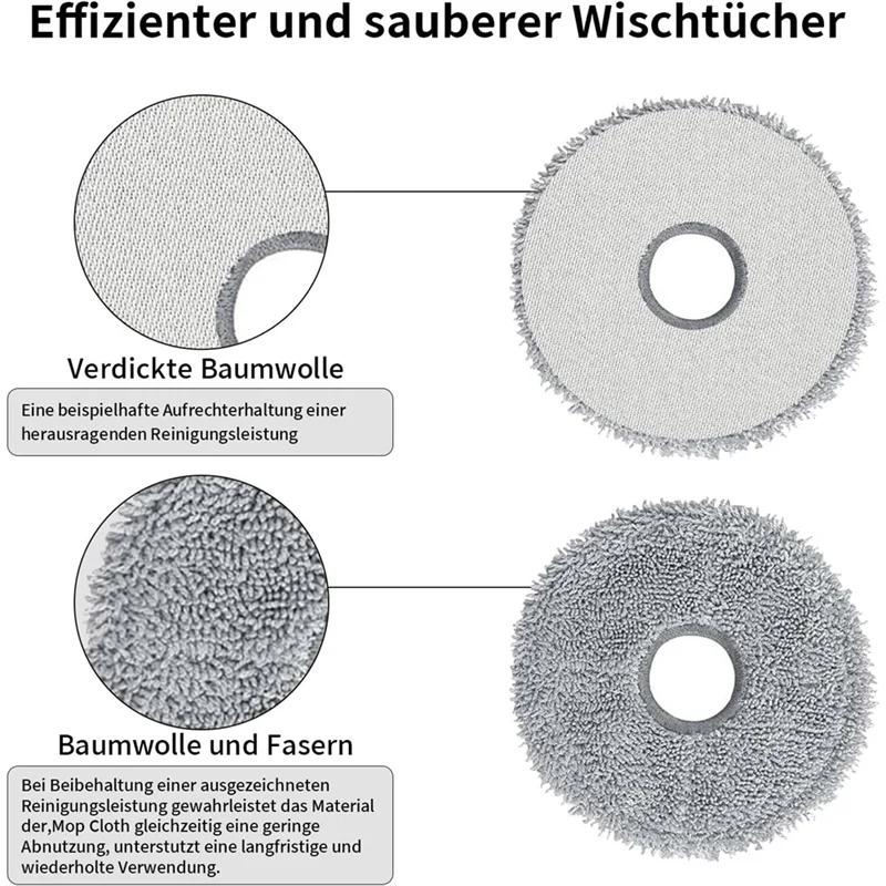 Kochen Geräte Für Dreame X40 Ultra Roboter Vakuum Haupt Seite Pinsel HEPA-Filter Mopp Tuch Staub Taschen Ersatzteile