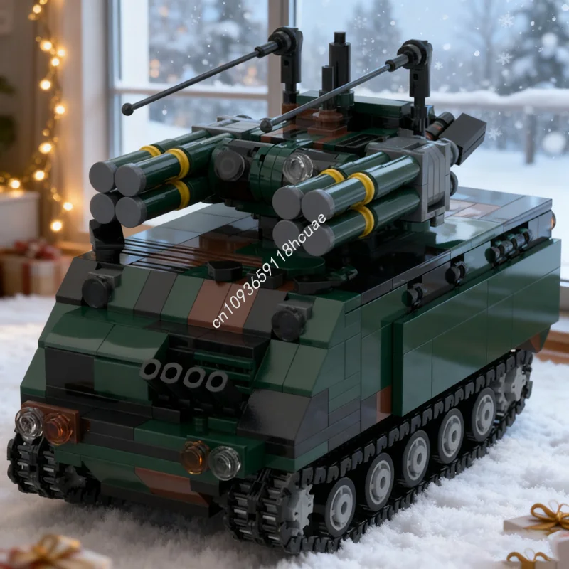 

959pcs MOC Canadian ADATS Model Building Blocks Construction Assemble DIY Idea Christmas Gifts Education Toy Brick Kids Birthday