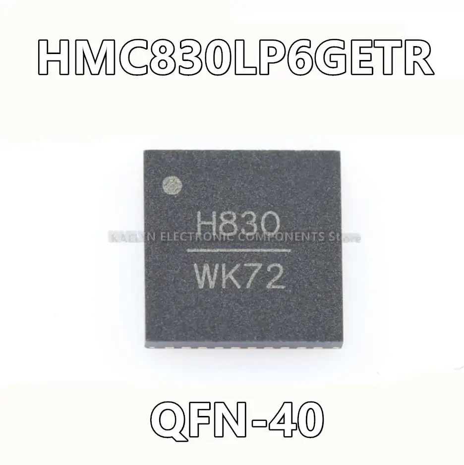 10Pcs/lot HMC830LP6GETR HMC830 H830 Integer-N/Fractional-N IC 3GHz 1 40-VFQFN Exposed Pad