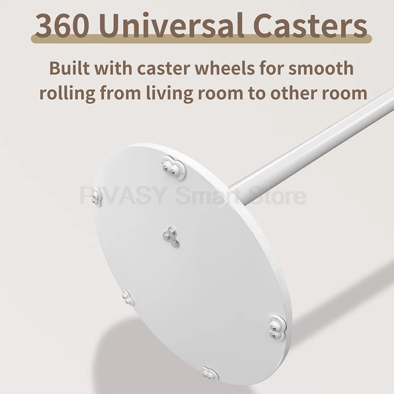 Schermo per televisione intelligente mobile in movimento da 4065 pollici Smart Google Android Supporto per TV Supporto per monitor con supporto rotante per Home Office