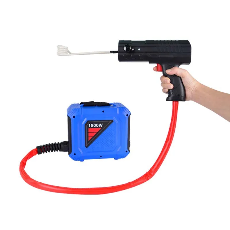 1800W Riscaldatore A Induzione Magnetica Portatile Senza Fiamma Riscaldatore A Induzione Circuito FAI DA TE per la Riparazione Auto Bullone Strumenti di Rimozione 110V/220V