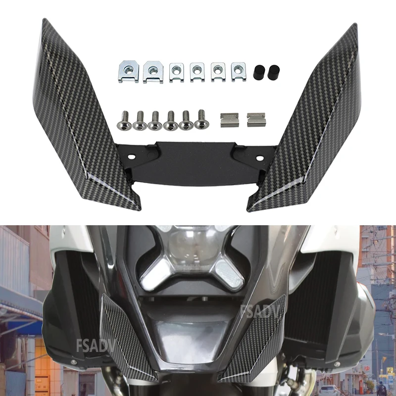 

2025 Carbon Front Beak Fairing Extension Wheel Extender Cover For BMW R1300GS R 1300GS R1300 GS 2023 2024 Motorcycle