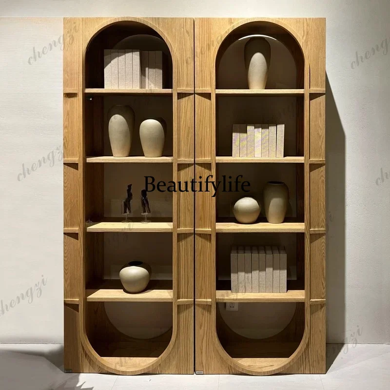 a68 New ornament bookcase multi-functional storage bookshelf furniture customization