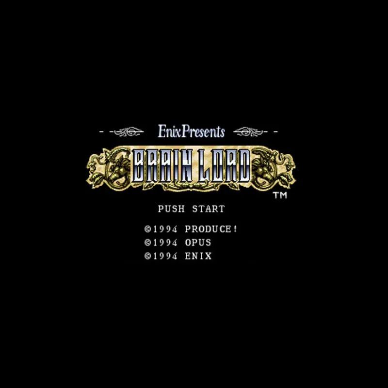 Brain Lord NTSC 16 Bit Big Gray Game Card For 46Pin USA Game Players