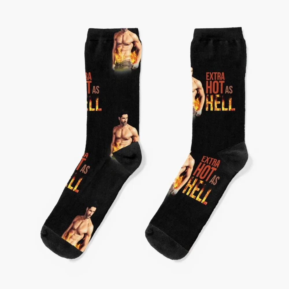 Extra Hot as Hell Socks FASHION Lots snow Designer Man Socks Women's