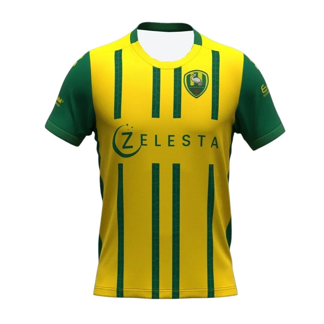 New 26-27 Hague Football Jersey 3D Printed Quick Drying Men's Sports Casual T-shirt Family Matching