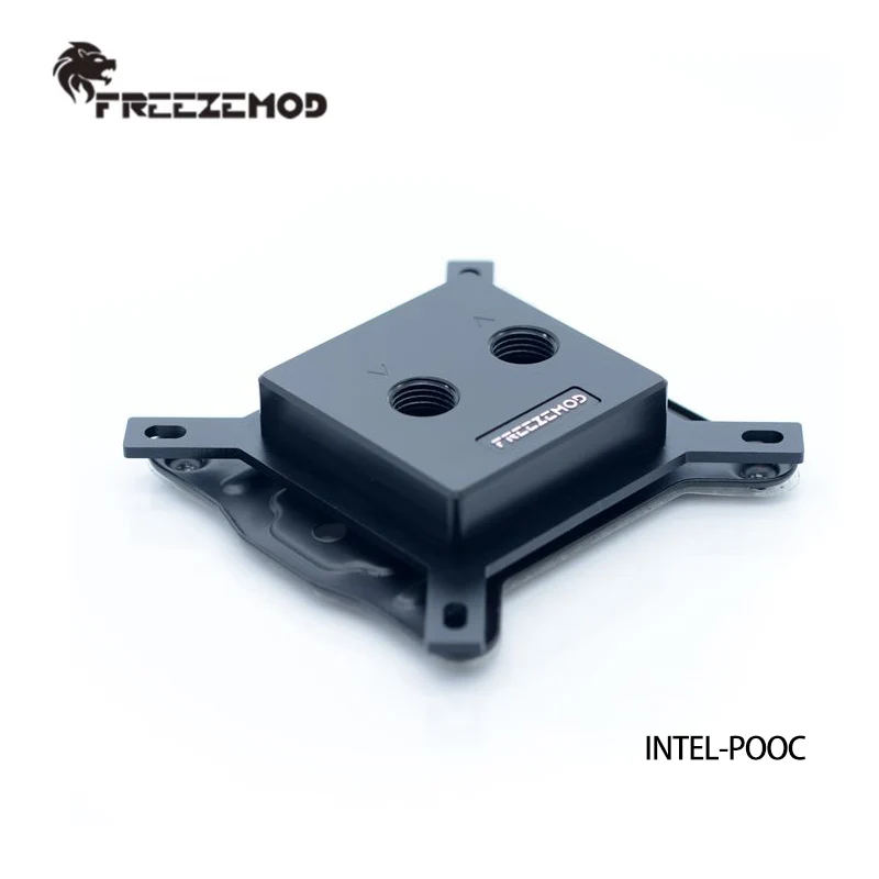 FREEZEMOD Water Cpu Cooler Sprayable Liquid Block with Micro Channel for Intel LGA 1151 115X 1366 2011 AMD AM3 AM4 Platform