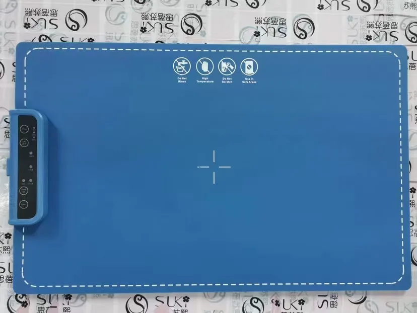 Foldable Large Capacity Electric Food Warming Mat, Thermostatic Heating Pad for Dining Table Hotel Meal Heat Preservation