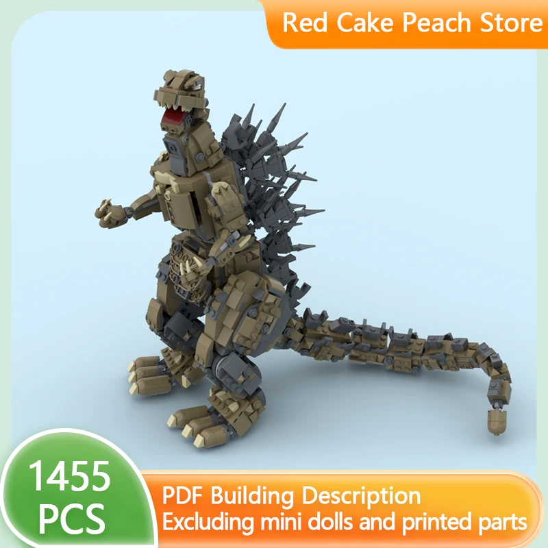 

Popular Movie Model MOC Building Bricks Evil Dinosaur Monster Modular Technology Gifts Holiday Assemble Children Toys Suit