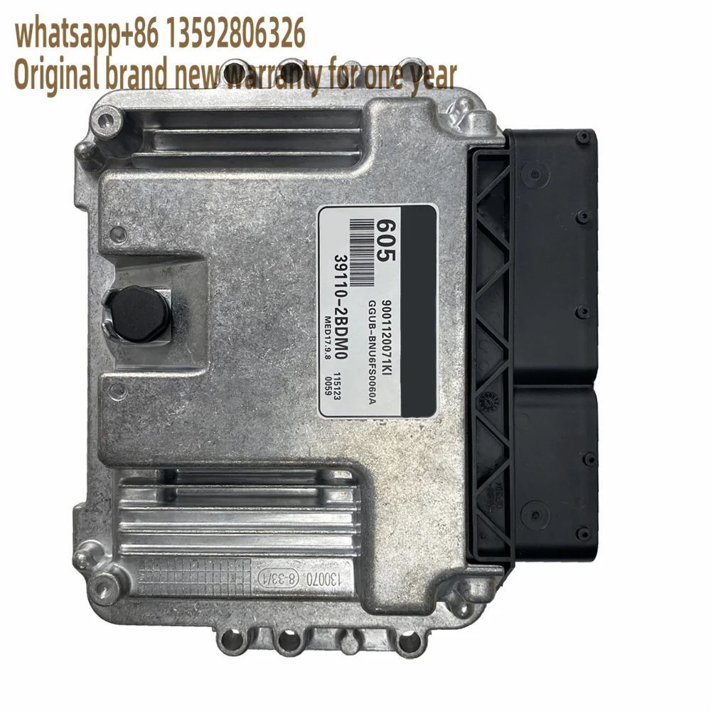 

39110-2bdm0 9001120071kf 605 Original New Ecu Car Engine Computer Board Electronic Control Unit Med17.9.8 For Hyundai