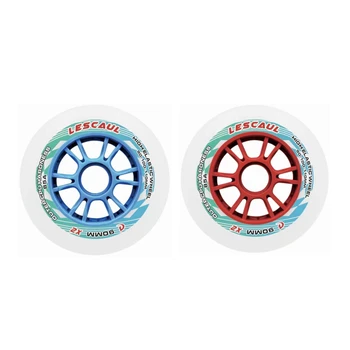 3/6/8 Stuks Inline Skate Wielen 90/100/110Mm Marathon Race Band Schaatsen Wiel Professionele Road Roller Wielen Pu Wiel