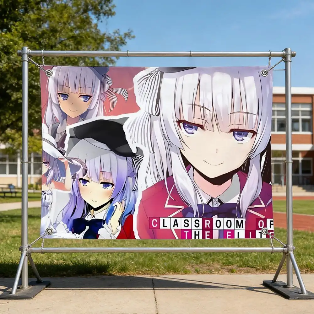 Anime Classroom of the Elite Flags Specialized for indoor and outdoor home decorations, outdoor camping, and bar parties
