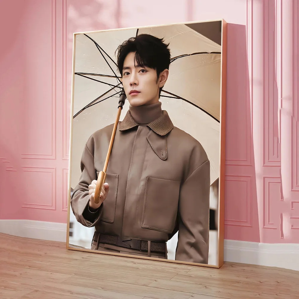 The Untamed Xiao Zhan Poster Anime Posters Sticky Waterproof Paper Sticker Coffee House Bar Kawaii Room Decor