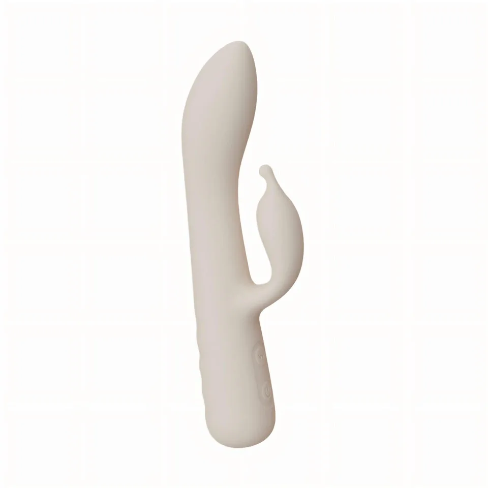 Rabbit Double-Headed Vibrator, Swinging Massage Stick, G-Spot And C-Spot Female Masturbator, AV Adult Sex Toy