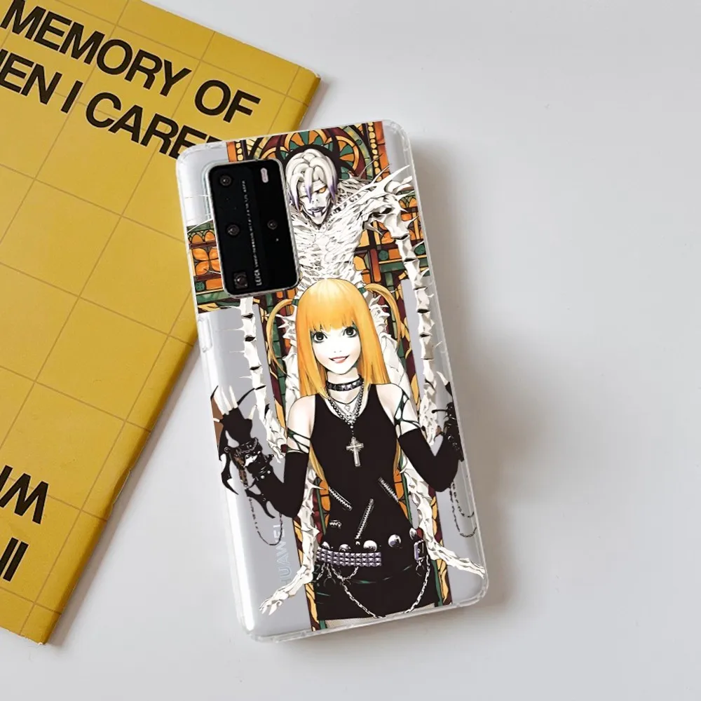 Death Note Misa Amane Phone Case For Samsung S10 20 22 23 A10 40 For Xiaomi10 Note10 For Huawei P50 20 Honor60 70