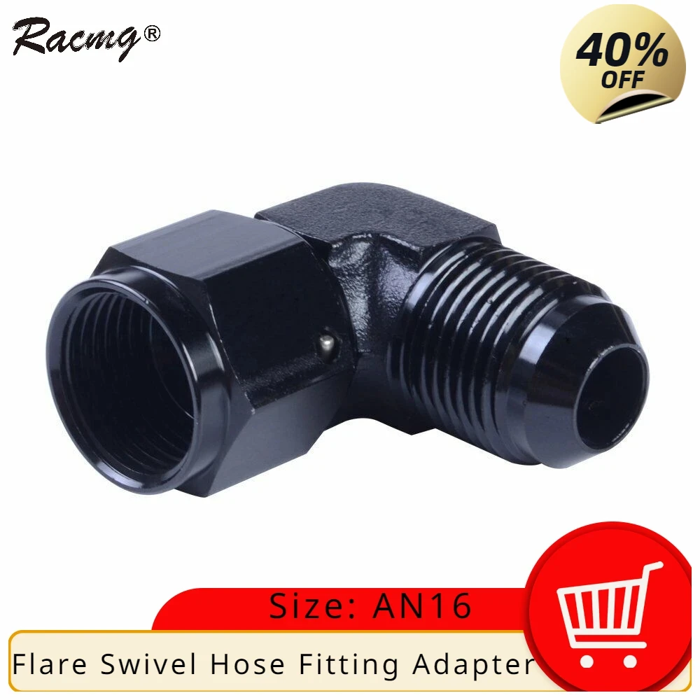 

Aluminum Flare Swivel Hose Fitting Adapter AN16 Female to 16AN Male Car Accessories