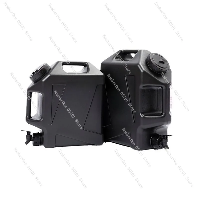 Portable Food Grade Camping Water Storage Container Outdoor Travel Water Tank with Faucet Car Mounted Water Bucket Large