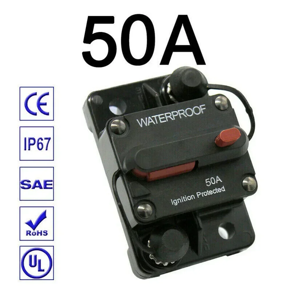 Waterproof Car Circuit Breaker Fuse Reset 30-300 Amp 12V-24V DC Car Boat Auto Herramientas Taladros Multimeter Ferramentas