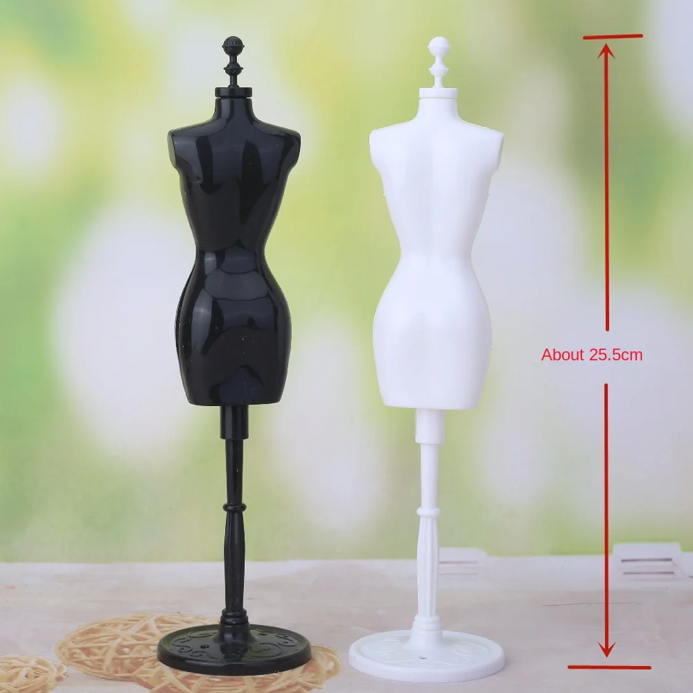 1/4Pcs Doll Accessories Display Holder Dress Clothes Gown Mannequin Model Stand For Barbie Doll Dollhouse Play DIY Toy