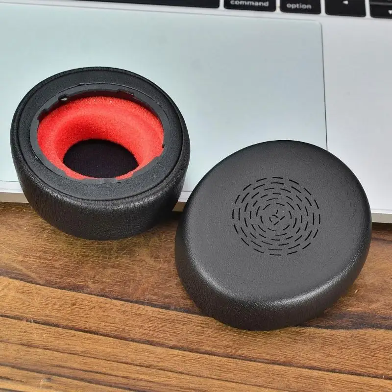 G6DD 1PAIR TINGGIAN PANDUAN Telinga Earpads Earpads Bantal Telinga Spons Tutup Earmuffs Untuk Evolve2 55 Headphone