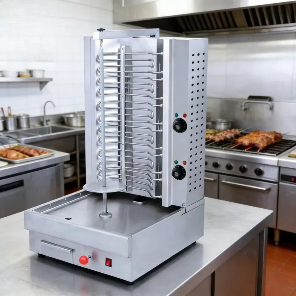 Commercial Barbecue Machine, EB-807 Kebab Grill with Fast Cooking Speed, Electric BBQ for Western Restaurants