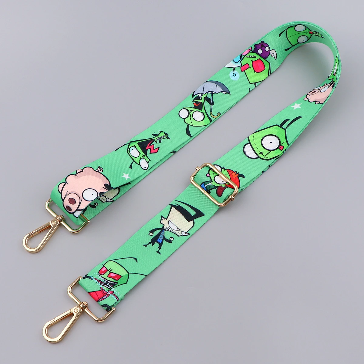 

Funny Cartoon Aliens Adjustable Crossbody Bag Strap Belts Straps Nylon Strap Women Shoulder Bag Handbag Strap Bag Accessories