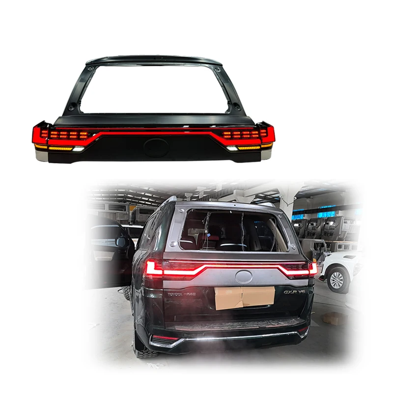 

Zhengwo Factory Car Accessories Led Tail Lamp For Land Cruiser LC200 Plug And Play Taillight Back Light 2008-2015 2016-2021year