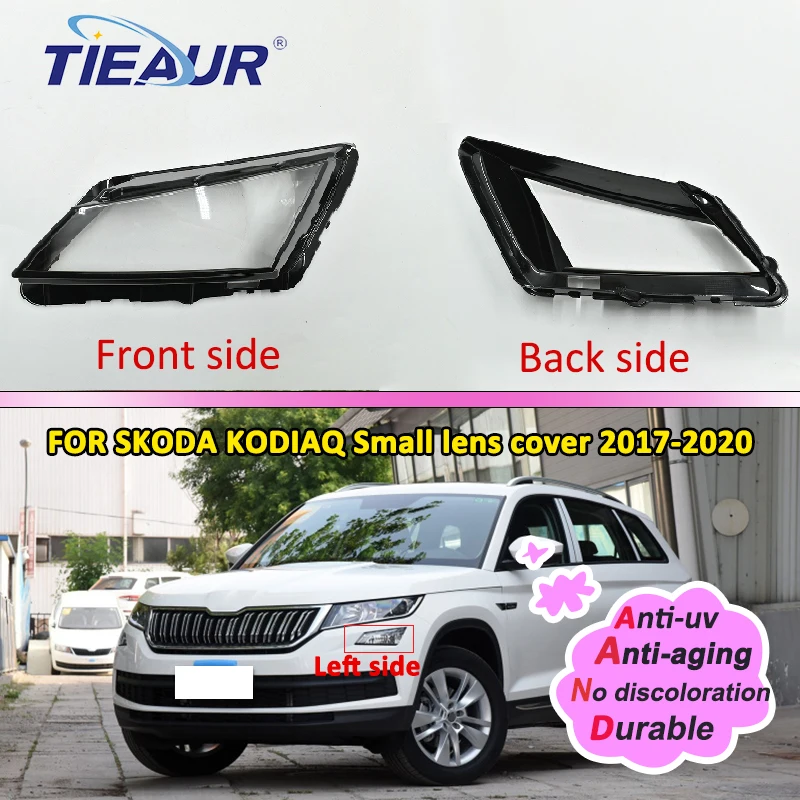 Car Headlight Cover Lens Glass Shell Front Headlamp Transparent Auto Light Lamp Case For Skoda Kodiaq Small 2017 2018 2019 2020