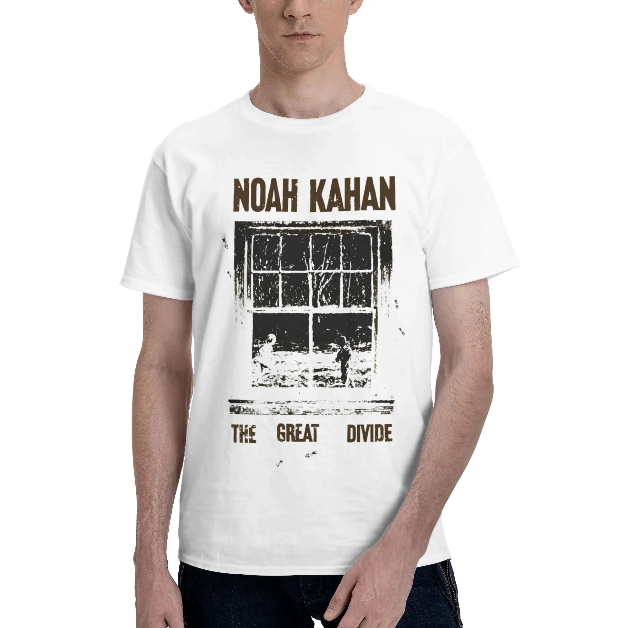 New Arrival Noahs Kahans The Great Divide Tour 2026  T Shirt For Unisex  Pure Cotton Tee Shirt Short Sleeve Tops