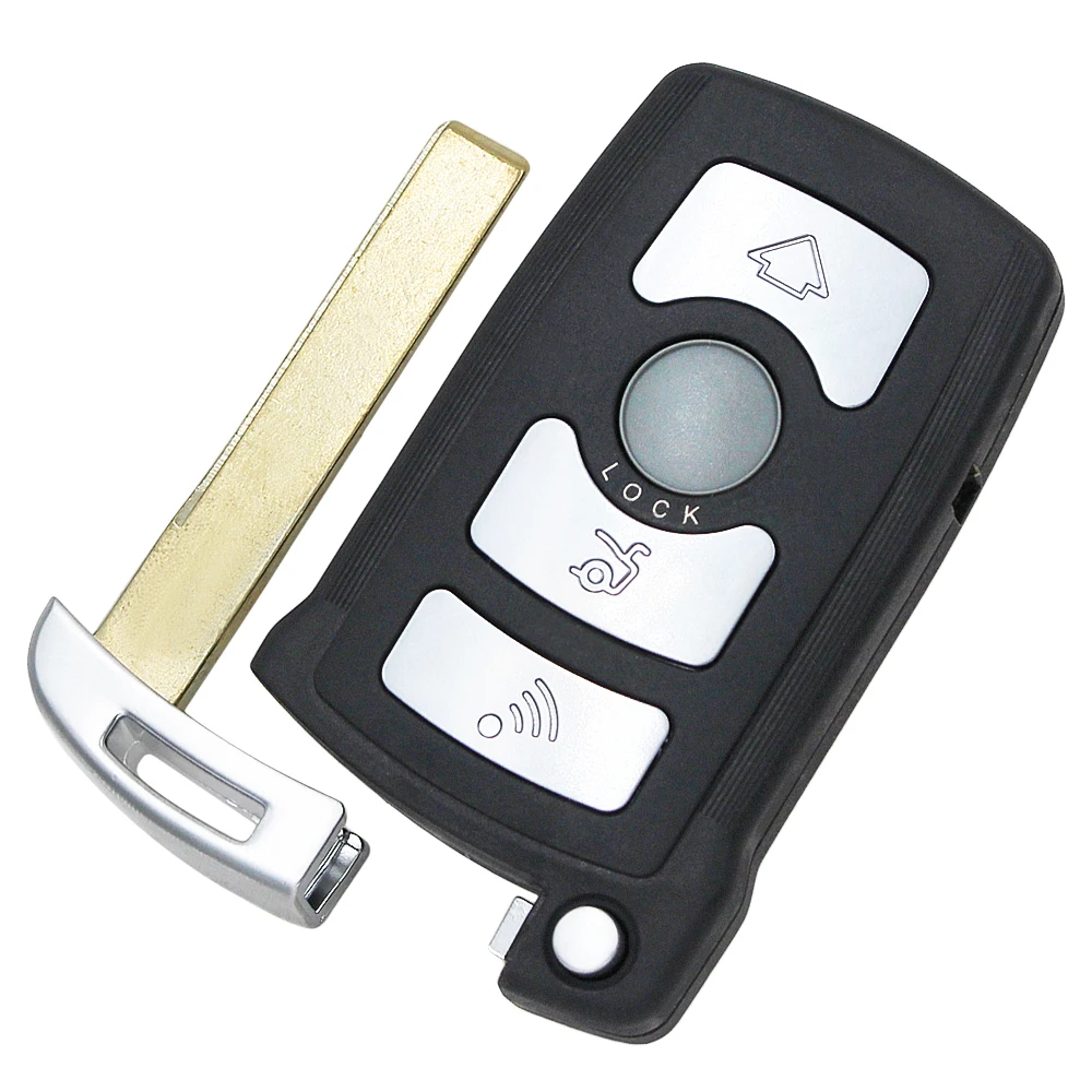 YOUBBA 4 أزرار الذكية سيارة مفتاح بعيد قذيفة الحال بالنسبة لسيارات BMW 7 سلسلة E65 E66 E67 E68 745i 745Li 750i المفاتيح فوب 2002 2003-2008