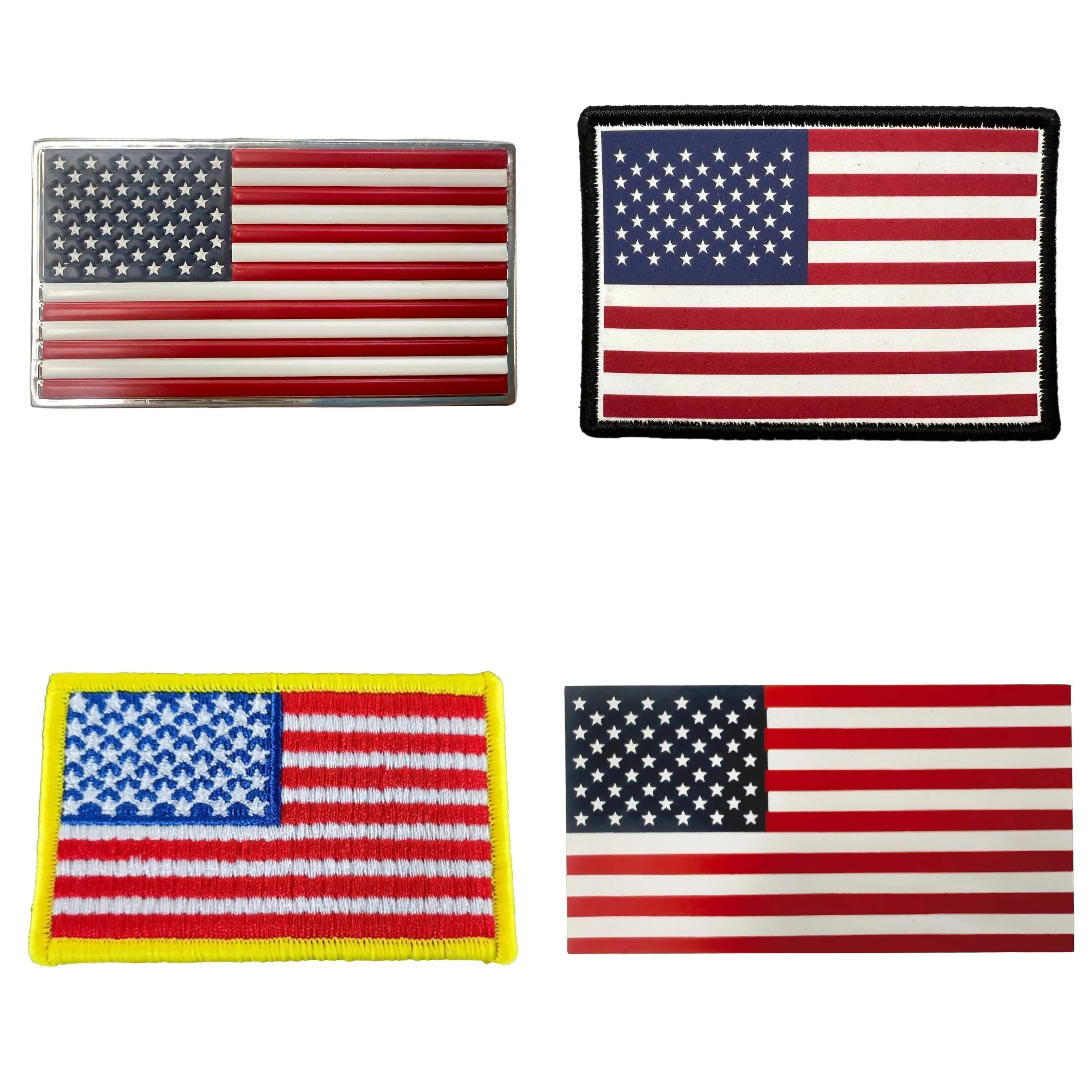 

American flag patch heat Press decorative patches special heat transfer decorative patches for apparel support customization