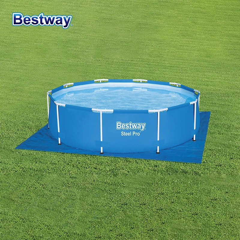Bestway 58001 Panneaux de sol pour piscine Bâche de sol disponible Tapis de piscine, tapis de spa pour piscines de patio, piscines intérieures, spa intérieur