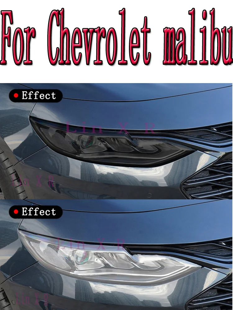 

Car headlight anti-scratch protective film For chevrolet malibu accessory XL sticker auto styling 2019 2020 2021 2022 chevrolet