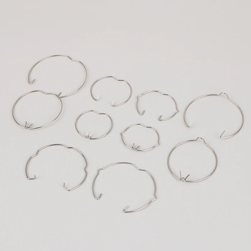 1pcs MR16 MR11 Light Cup Bracket Card Ring Downlight Spotlight Spring Lamp Retaining Spring Clip Ring Lamp Fixed Clip LED Light