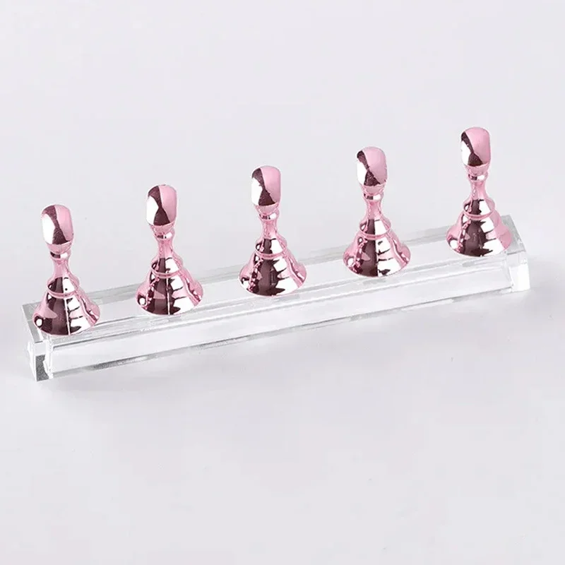 Nagel Display Tipps Halter Maniküre Armlehne Display Übungs stand Nail Art Trainings halter Nägel Zubehör Werkzeuge zeigen Regal