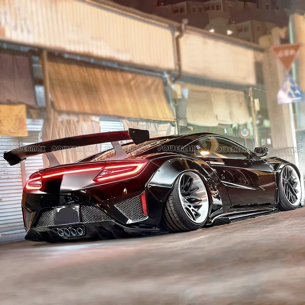 Wholesale of New Products Carbon Fiber LB Style Rear Wing for Acura NSX (NC1) 2017-2021 Bodykit Rear Spoiler Wing 6