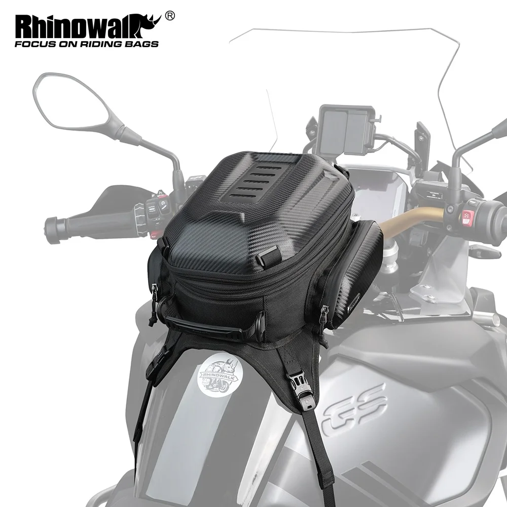 

Rhinowalk Motorcycle Tank Bag Waterproof 15L-18L Universal Motorcycle Tank Bag Yamaha Tank Bag For Bmw Honda Traveling Bag