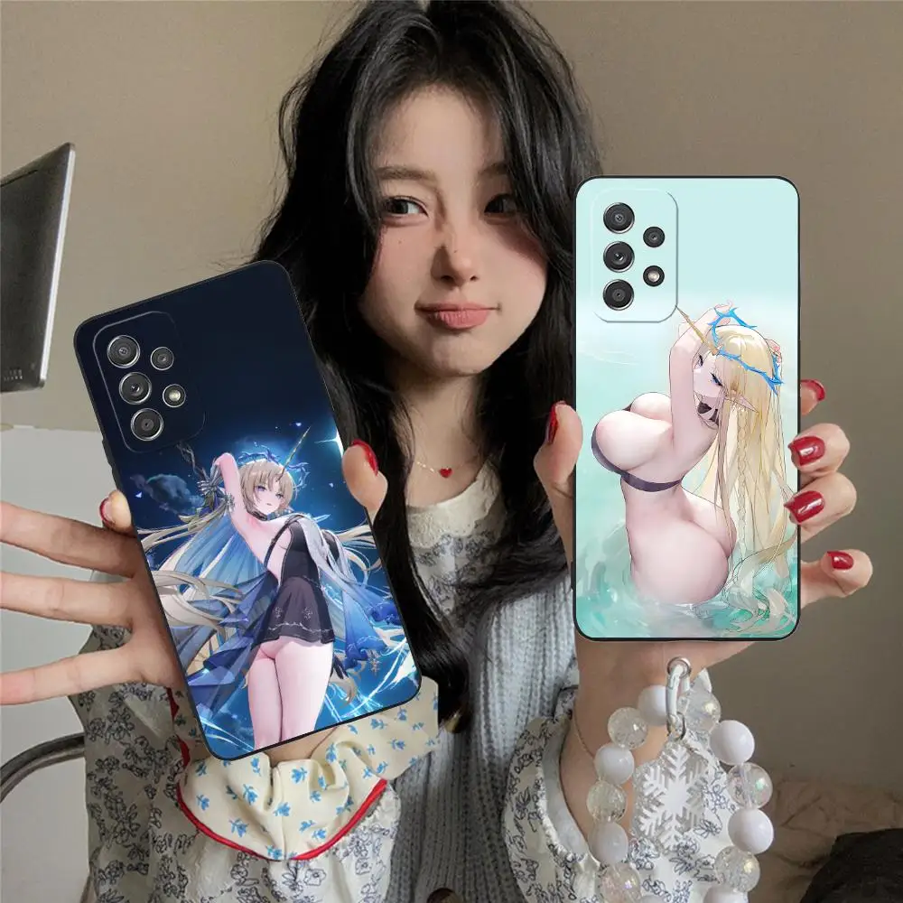 

Чехол для телефона Wuthering Waves Fleurdelys для Samsung Galaxy A73 72 71 70 56 55 54 53 52 36 35 34 23 16 15 5G Цветной защитный