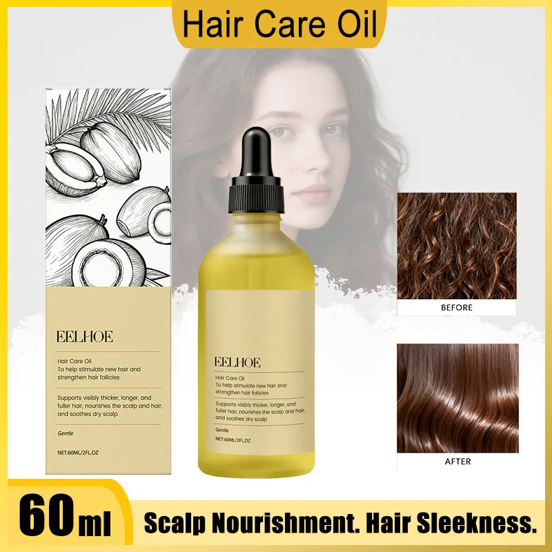 

60 мл эфирное масло для волос, средства для роста волос, предотвращающее выпадение волос, эфирное масло, быстрорастущее средство против высыхания, восстановление кожи головы