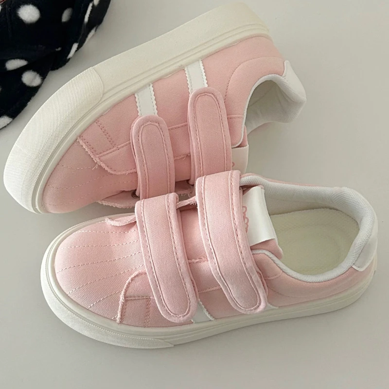 여성용 라운드 토 더블 벨크로 편안하고 통기성 좋은 스 - Women'S Fashion Velcro Sneakers 리뷰 및 가격